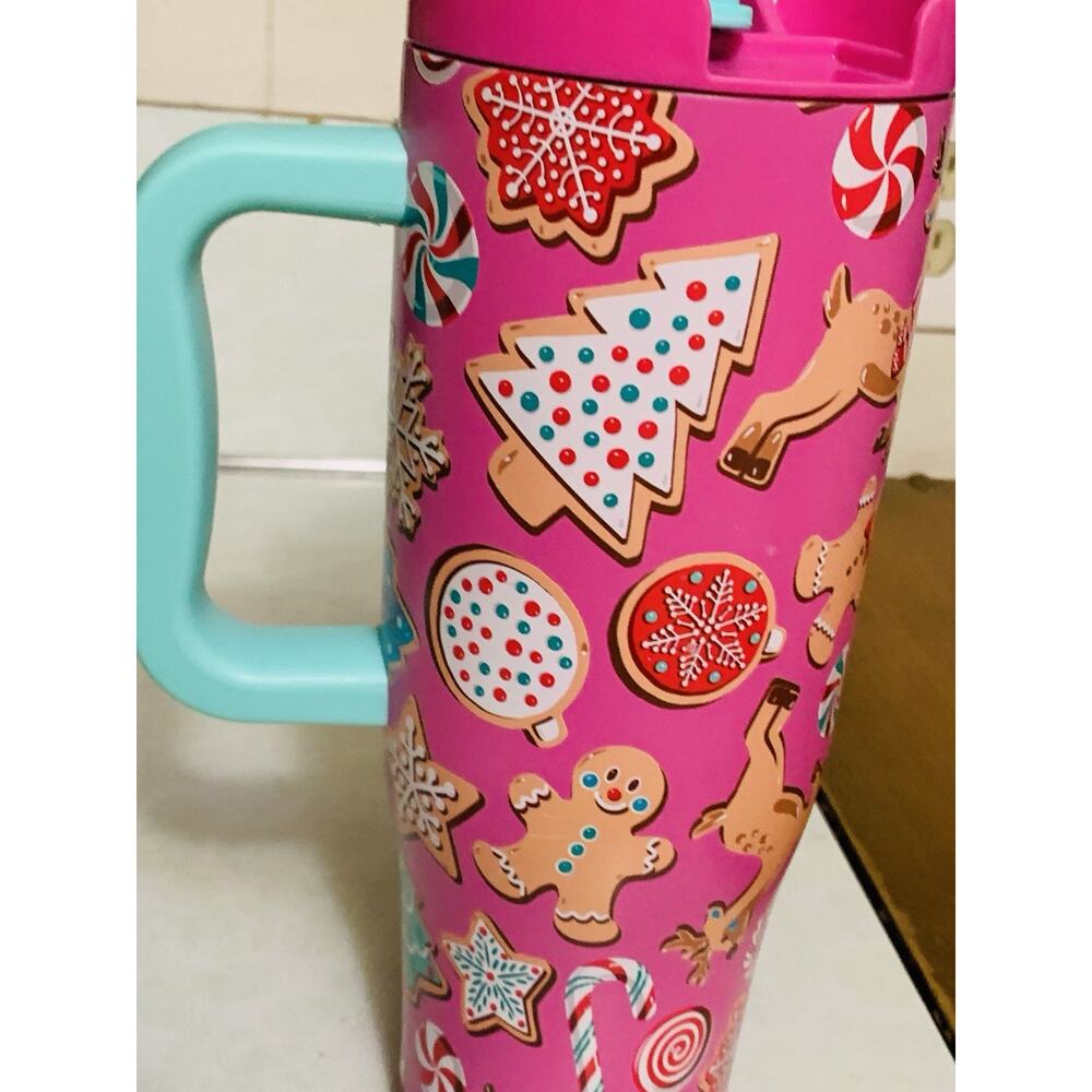 Simply Belle Simply Southern "Christmas Sweets" Stainless Steel Bottle 40 oz - Picture 3 of 6